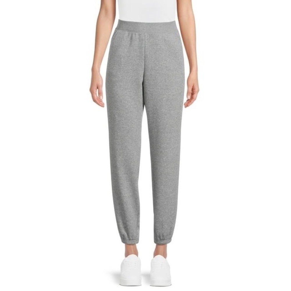 Athletic Works Women'S Grey Fleece Sweatpants Size Xl (16-18) - Picture 1 of 17